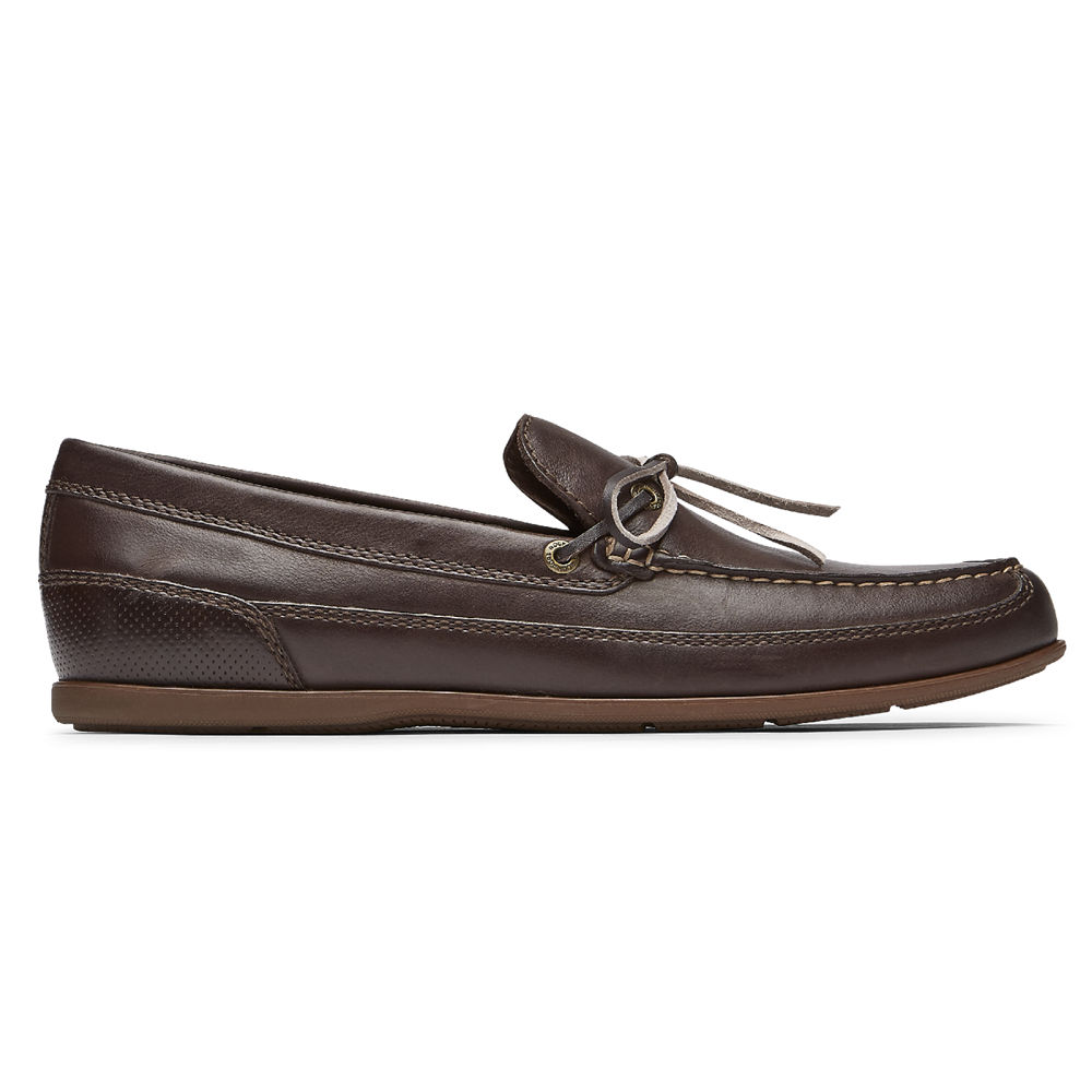 Rockport Loafers Herre Brune - Malcom Tie - GLNK54237